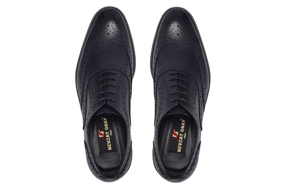 Siyah Bağcıklı Erkek Günlük Ayakkabı