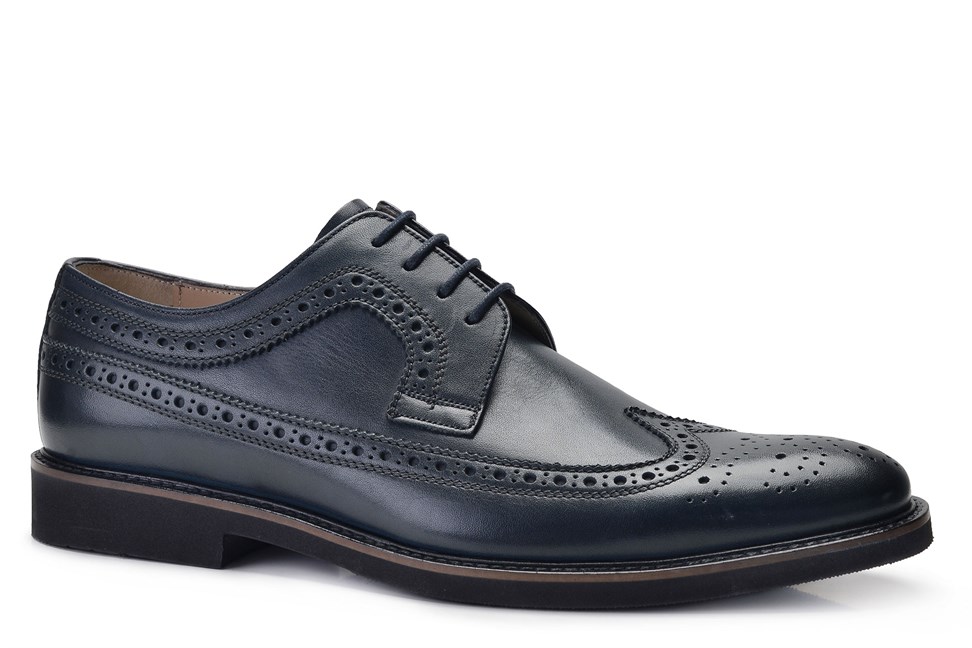 Lacivert Bağcıklı Erkek Günlük Ayakkabı