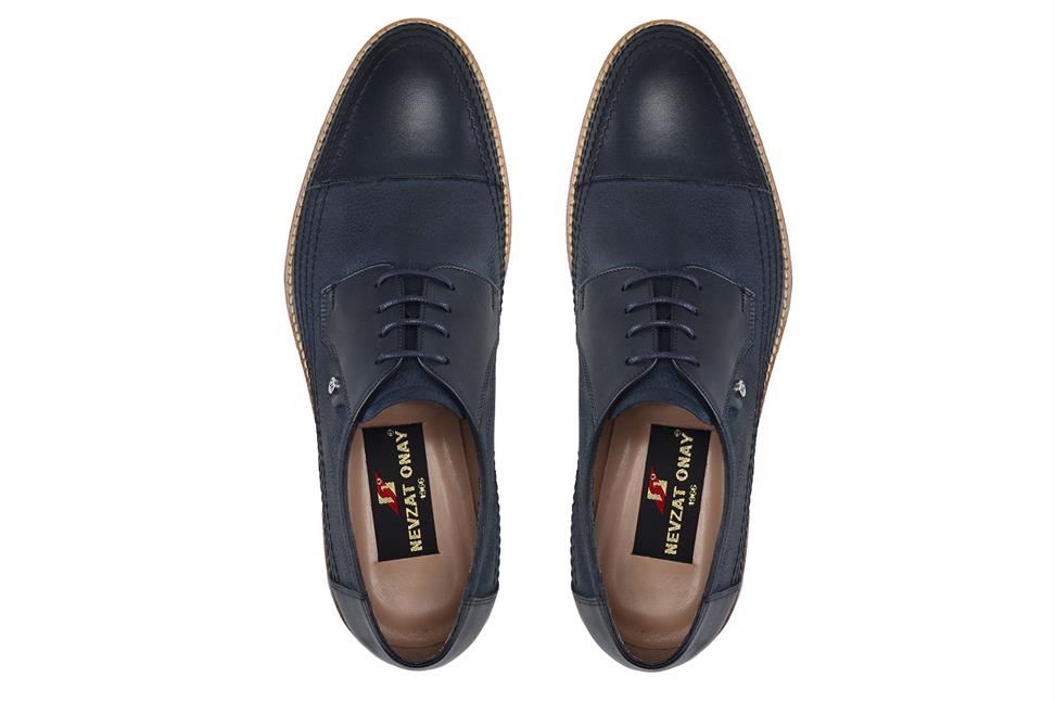 Lacivert Bağcıklı Erkek Günlük Ayakkabı
