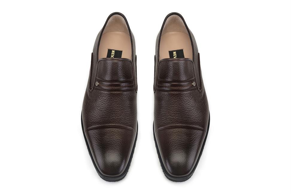 Kahverengi Bağcıksız Erkek Günlük Ayakkabı