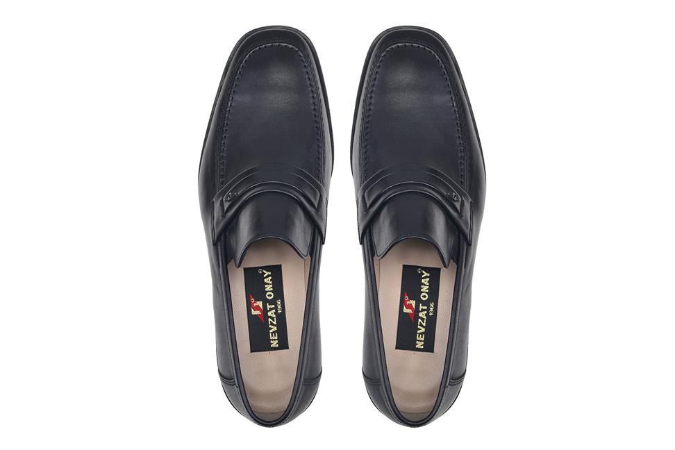 Siyah Bağcıksız Kışlık Ayakkabı -65871-