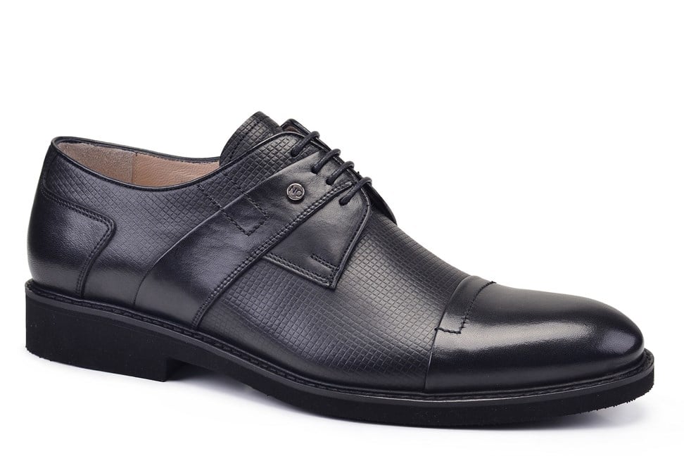 Siyah Bağcıklı Erkek Günlük Ayakkabı