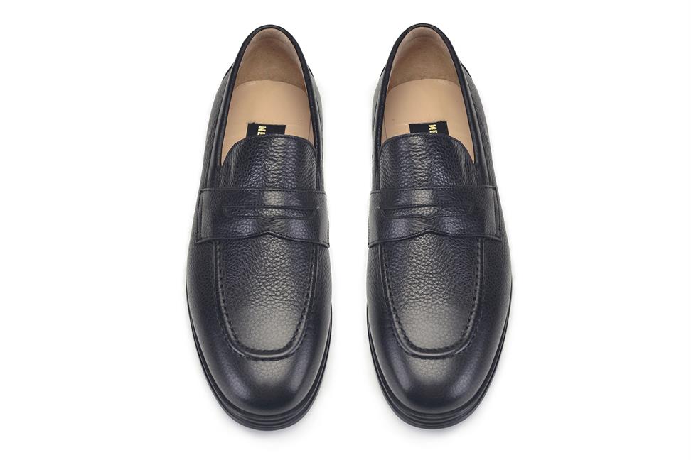 Siyah Penny Loafer Erkek Ayakkabı