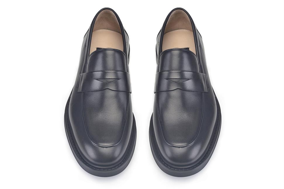 Siyah Penny Loafer Erkek Casual Ayakkabı