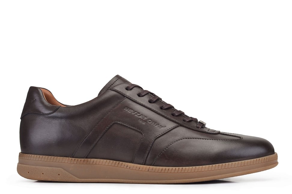 Kahverengi Bağcıklı Sneaker
