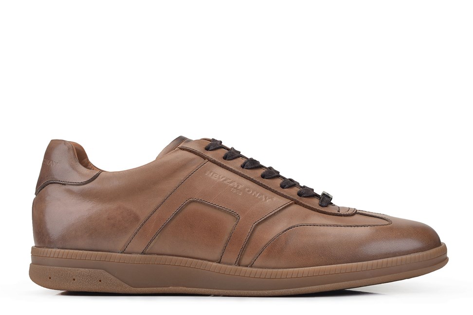 Taba Bağcıklı Sneaker