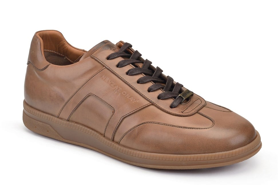 Taba Bağcıklı Sneaker