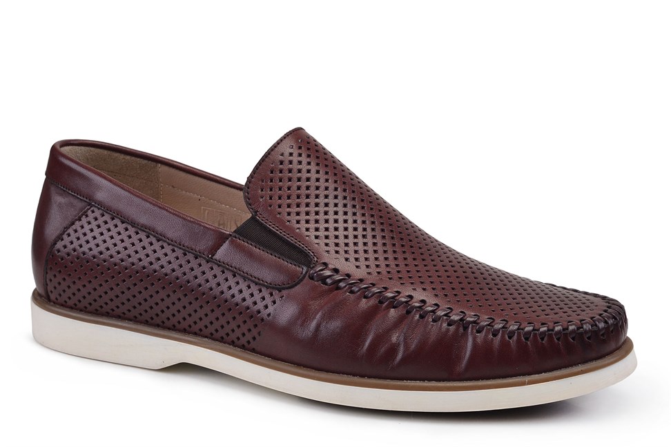 Kahverengi Bağcıksız Erkek Yazlık Ayakkabı