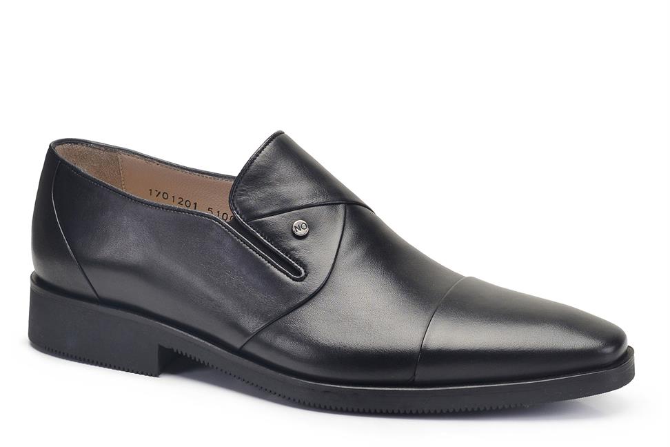 Siyah Termo Loafer Erkek Ayakkabı -51003-