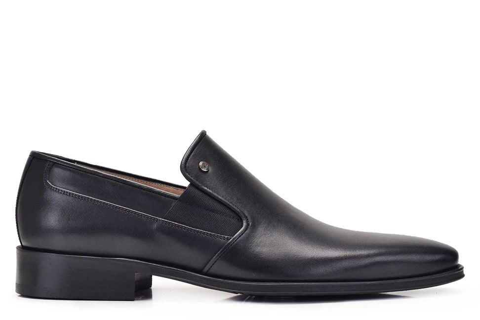 Siyah Günlük Neolit Erkek Loafer Ayakkabı