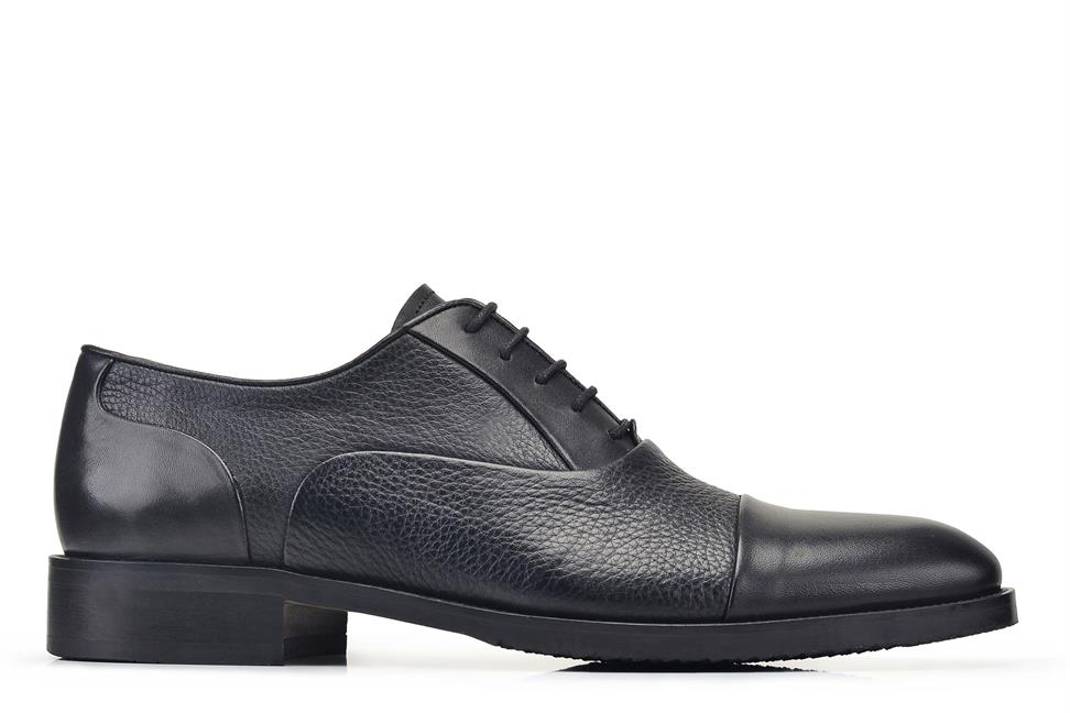 Siyah Bağcıklı Erkek Ayakkabı -65011-