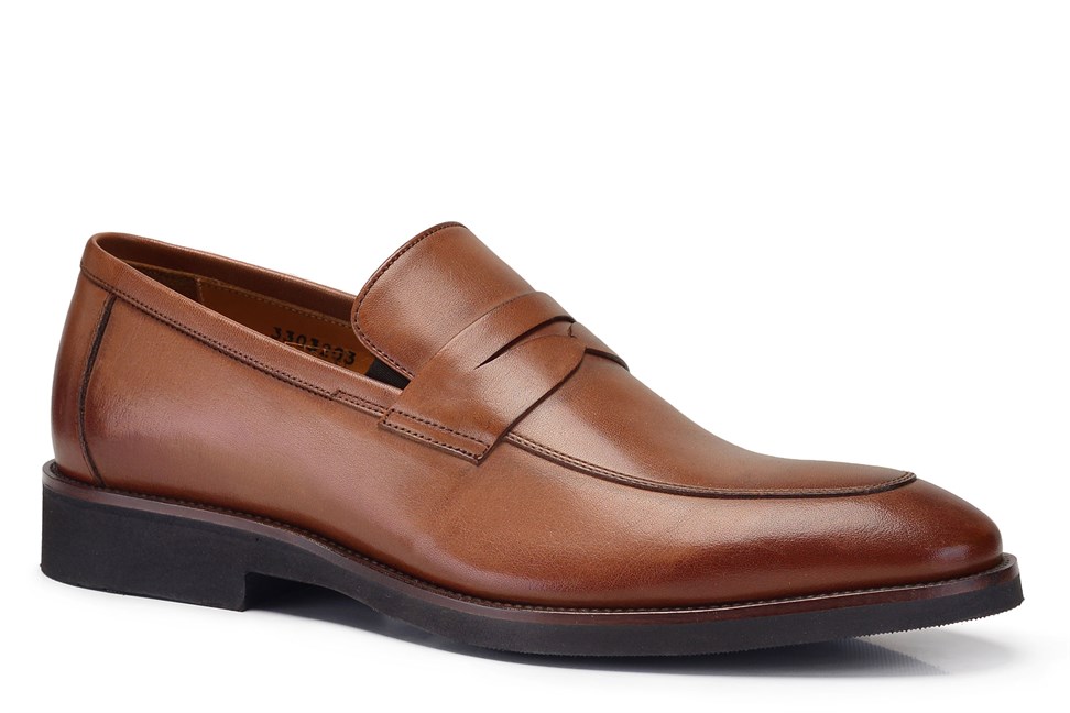 Taba Loafer Erkek Günlük Ayakkabı
