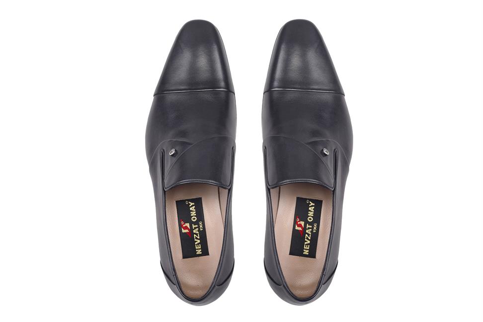 Siyah Termo Loafer Erkek Ayakkabı -51003-