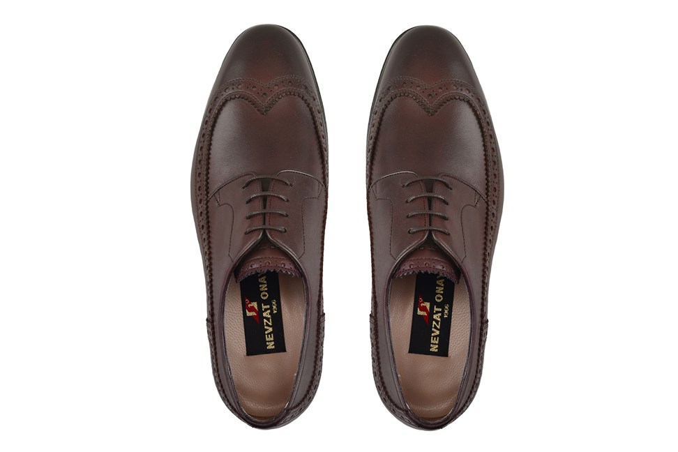 Kahverengi Bağcıklı Erkek Günlük Ayakkabı