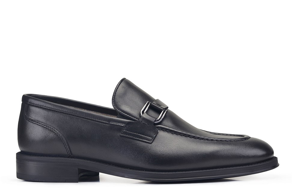 Siyah Tokalı Günlük Ayakkabı