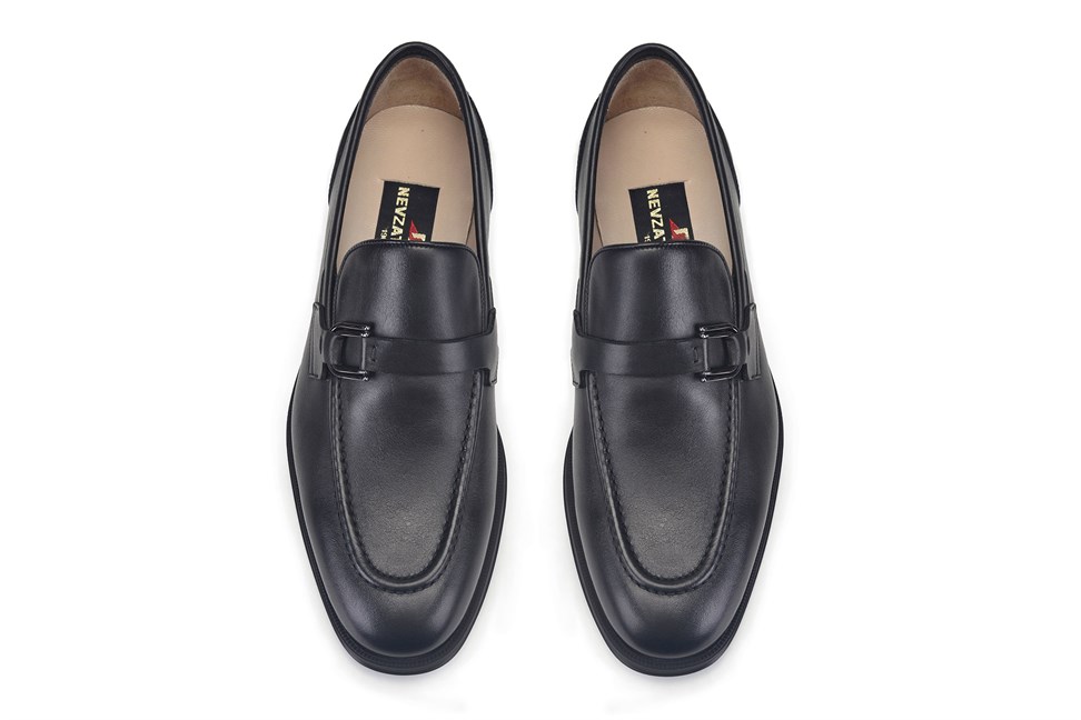 Siyah Tokalı Günlük Ayakkabı