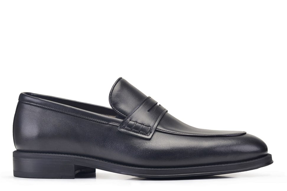 Siyah Loafer Günlük Erkek Ayakkabı