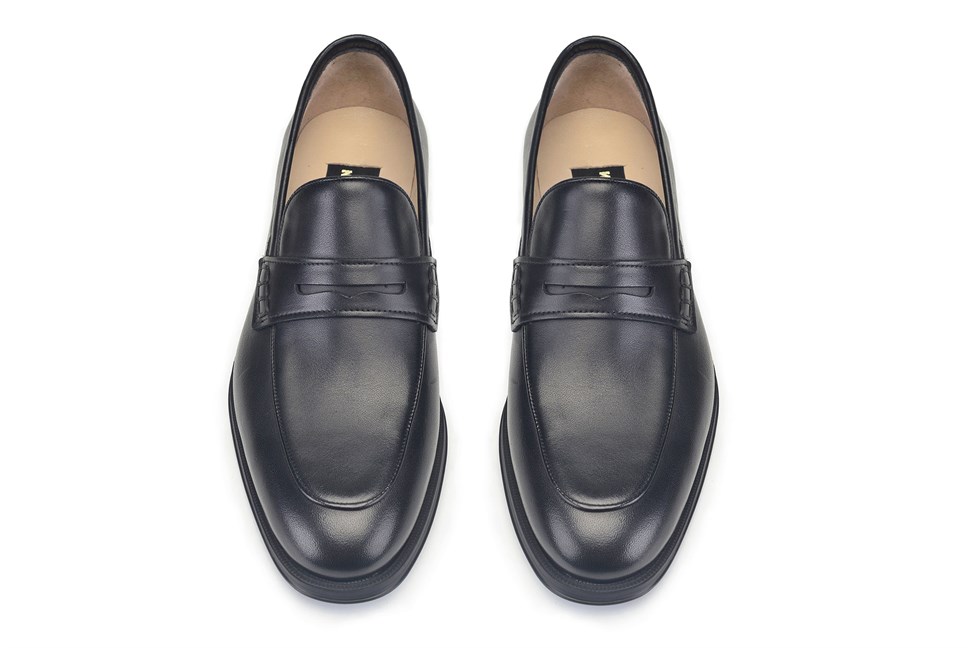 Siyah Loafer Günlük Erkek Ayakkabı