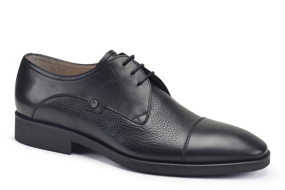 Siyah Bağcıklı Termo Erkek Ayakkabı -94581-