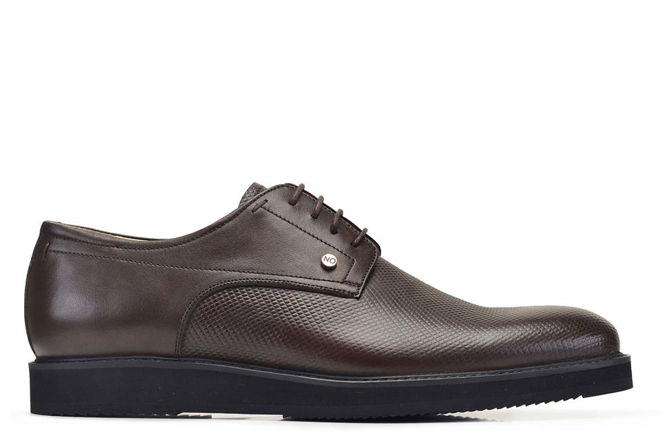 Kahverengi Bağcıklı Erkek Günlük Ayakkabı