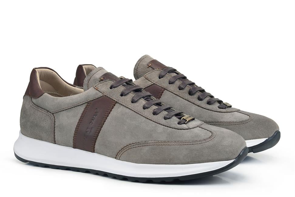 Vizon Bağcıklı Erkek Sneaker Ayakkabı