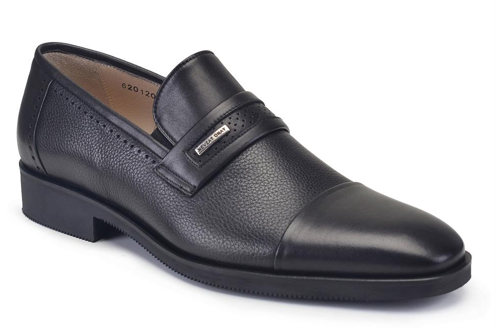 Siyah Bağcıksız Termo Erkek Ayakkabı