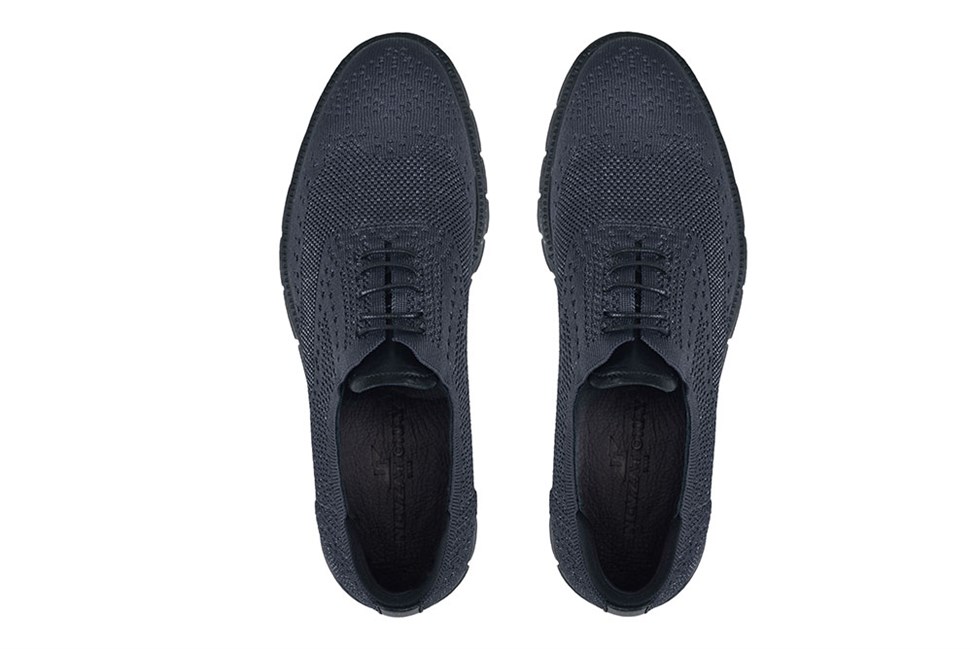 Antrasit Triko Bağcıklı Günlük Erkek Ayakkabı