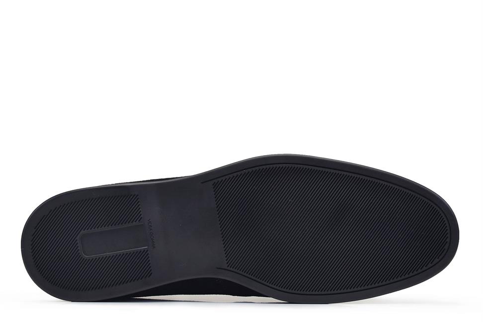 Süet Mavi Yazlık Loafer Erkek Ayakkabı