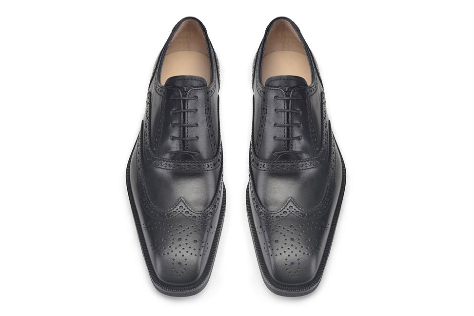 Siyah Oxford Bağcıklı Erkek Ayakkabı