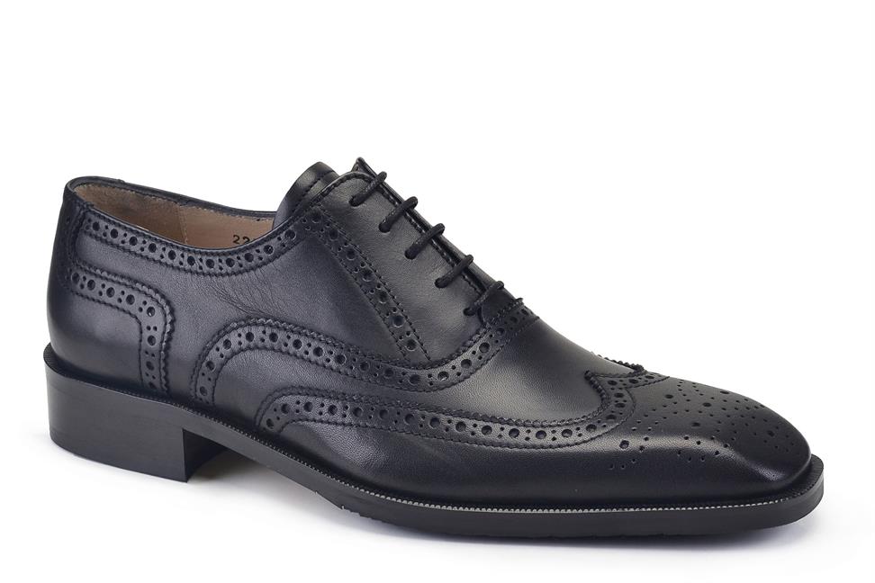 Siyah Bağcıklı Kışlık Erkek Ayakkabı