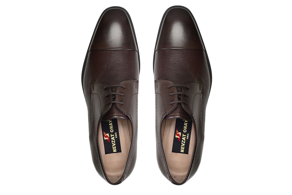 Kahverengi Klasik Bağcıklı Erkek Ayakkabı -8121-