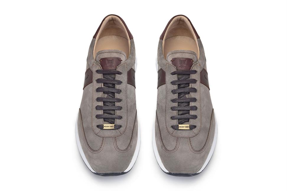 Vizon Bağcıklı Erkek Sneaker Ayakkabı