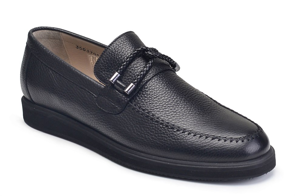 Çapraz Kuşak Detaylı Loafer Erkek Ayakkabı