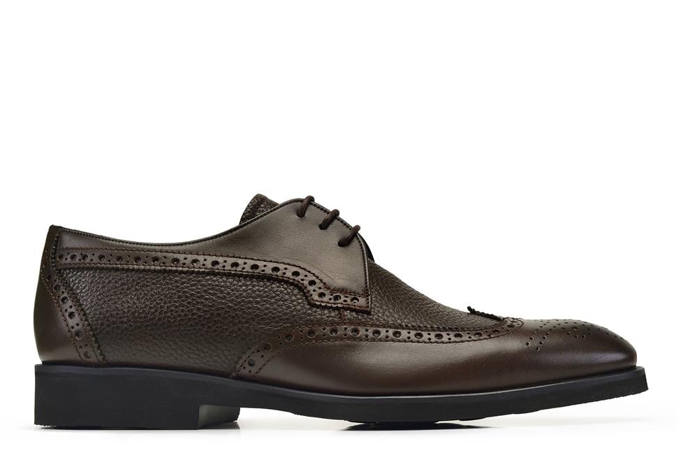 Kahverengi Bağcıklı Erkek Günlük Ayakkabı