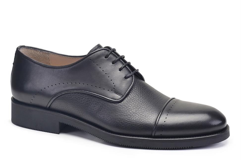 Siyah Bağcıklı Termo Erkek Ayakkabı -91401-