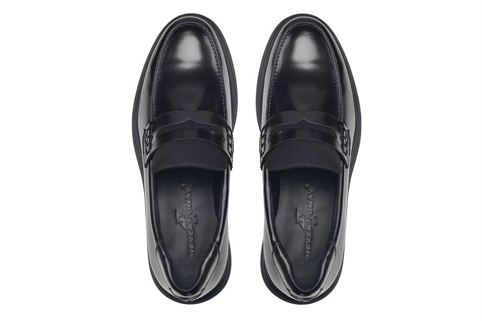 Siyah Açma Erkek Günlük Ayakkabı