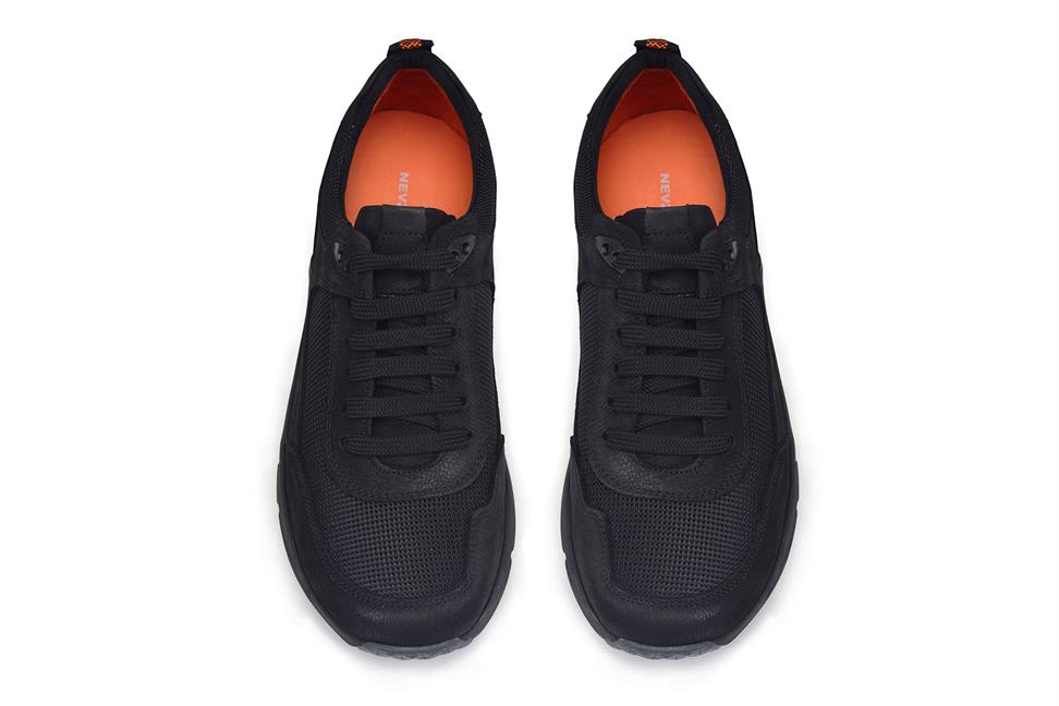 Siyah Bağcıklı Erkek Günlük Ayakkabı