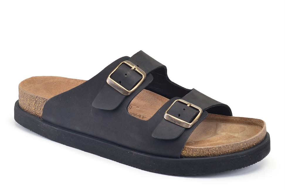 Siyah Tokalı Terlik