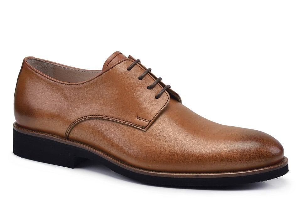 Taba Loafer Bağcıklı Erkek Günlük Ayakkabı