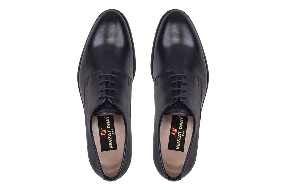 Siyah Bağcıklı Erkek Günlük Ayakkabı