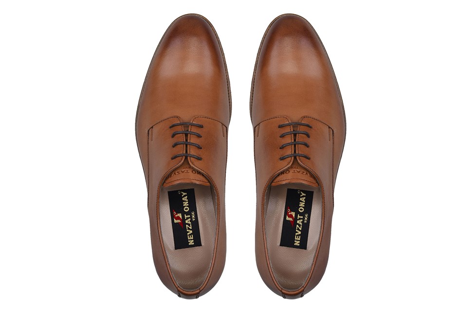 Taba Loafer Bağcıklı Erkek Günlük Ayakkabı