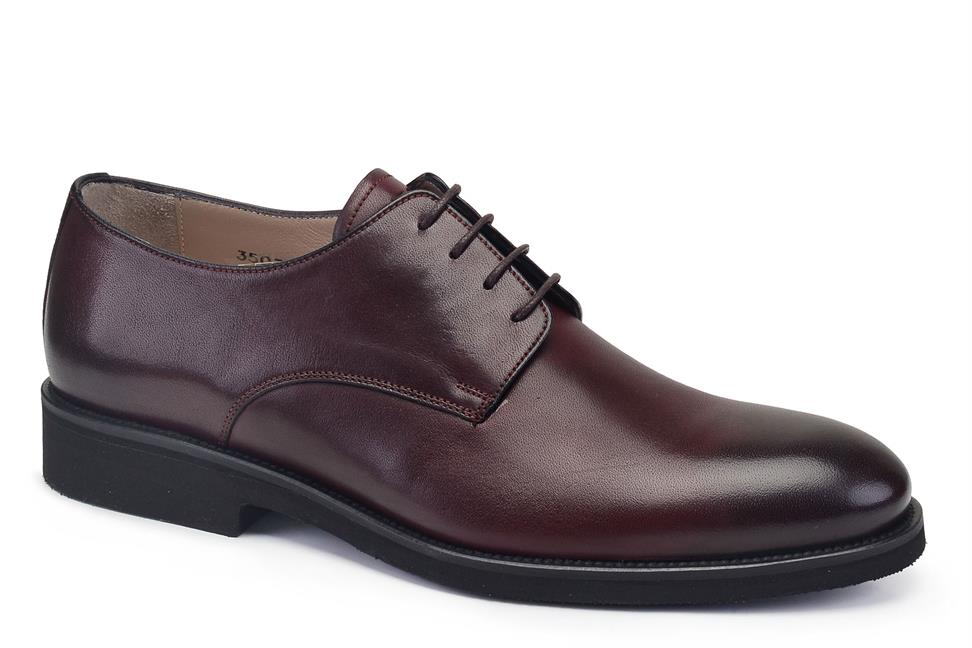 Bordo Bağcıklı Erkek Günlük Ayakkabı