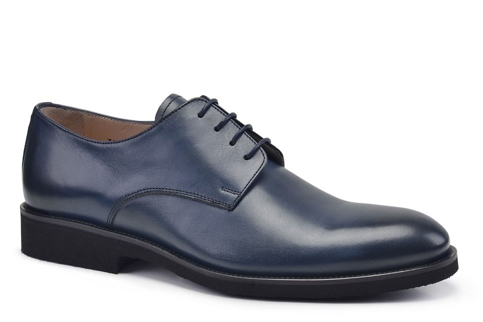 Lacivert Bağcıklı Erkek Günlük Ayakkabı