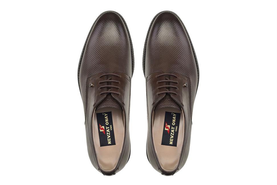 Kahverengi Bağcıklı Erkek Günlük Ayakkabı