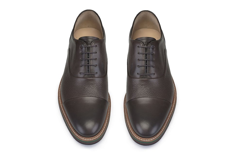 Kahverengi Bağcıklı Oxford Stil Casual Erkek Ayakkabı