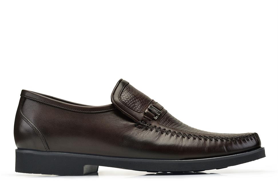 Kahverengi Bağcıksız Erkek Günlük Ayakkabı