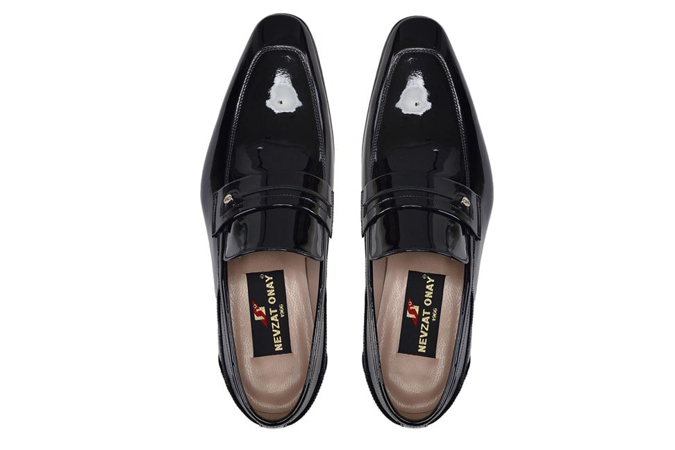 Siyah Rugan Erkek Loafer Ayakkabı