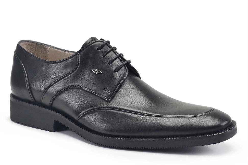 Siyah Bağcıklı Termo Erkek Ayakkabı -72141-