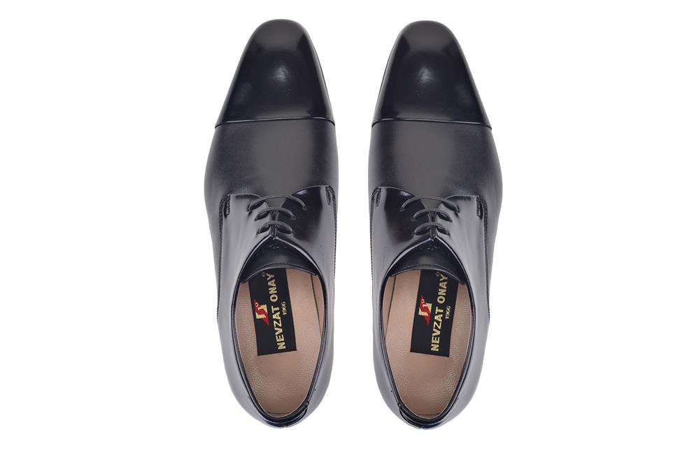 Siyah Bağcıklı Termo Erkek Ayakkabı -60652-