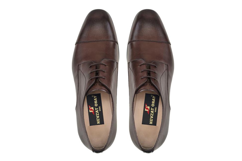Kahverengi Bağcıklı Erkek Günlük Ayakkabı